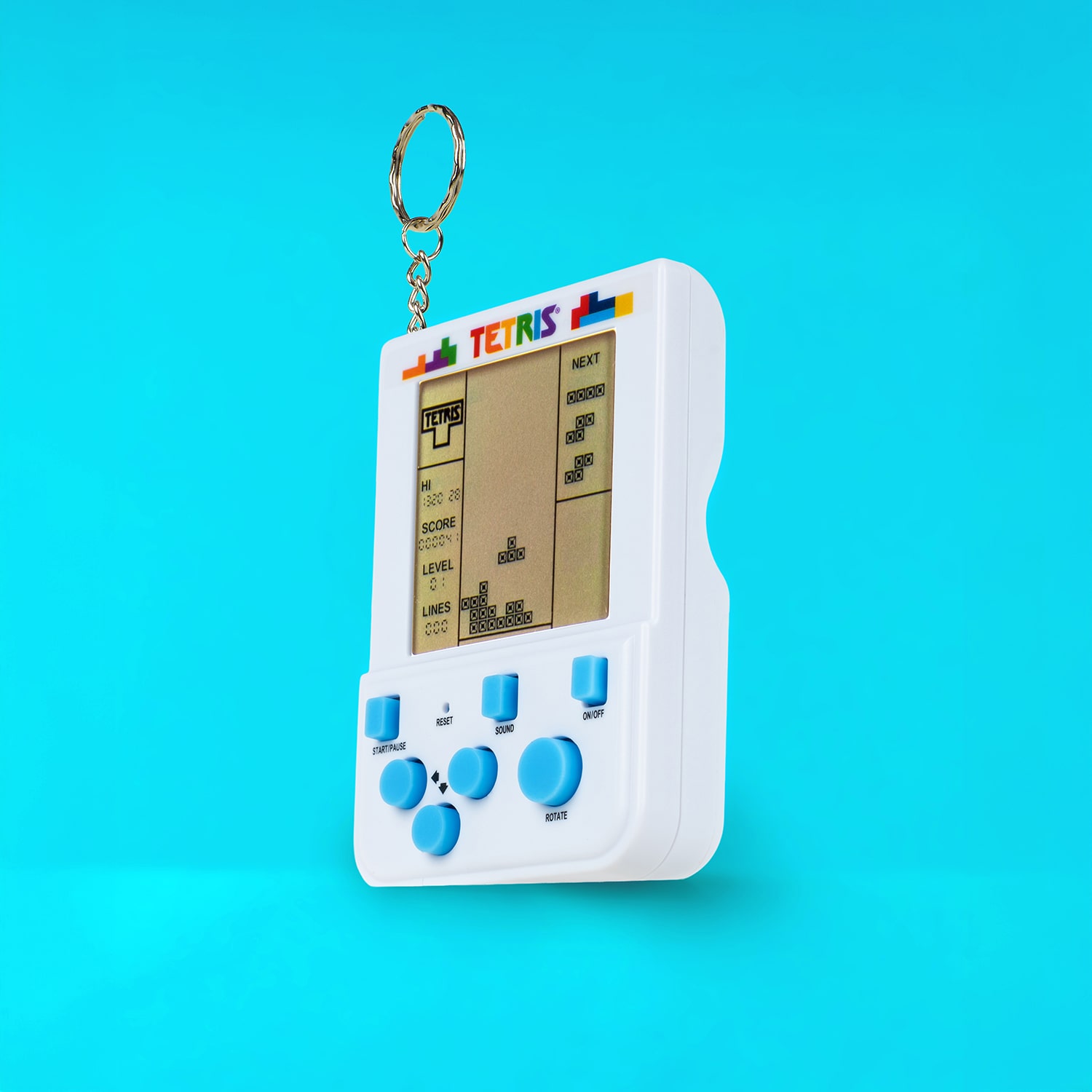 TETRIS® Keyring Arcade Gaming Accessory