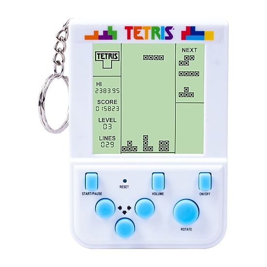 TETRIS® Keyring Arcade Gaming Accessory