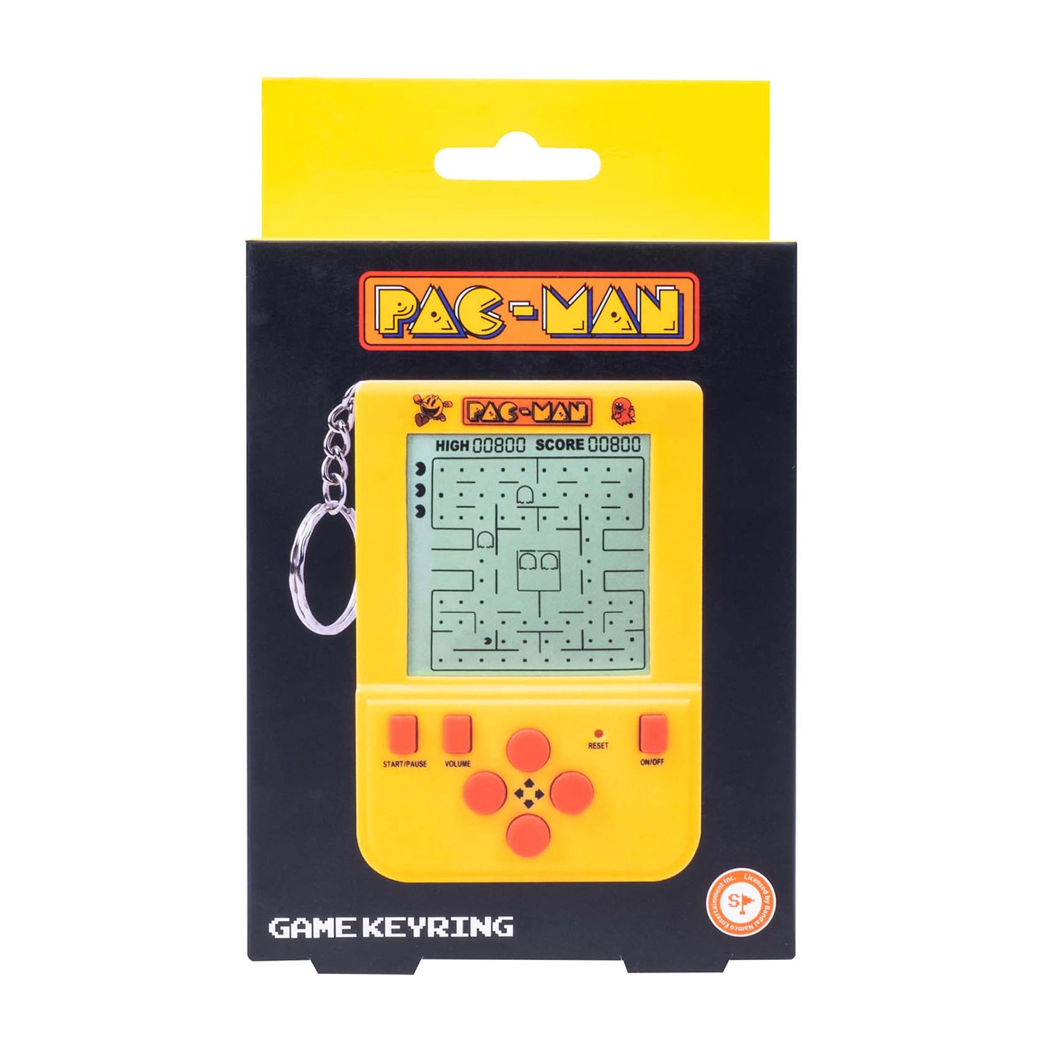Keyring Arcade Pacman Gaming Accessory