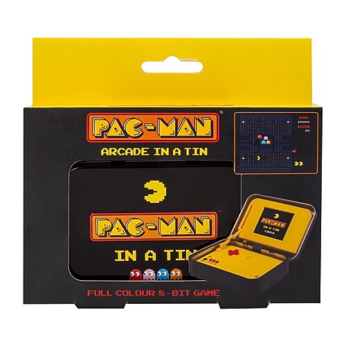 Arcade In A Tin Pacman Gaming Accessory, One Size, Yellow