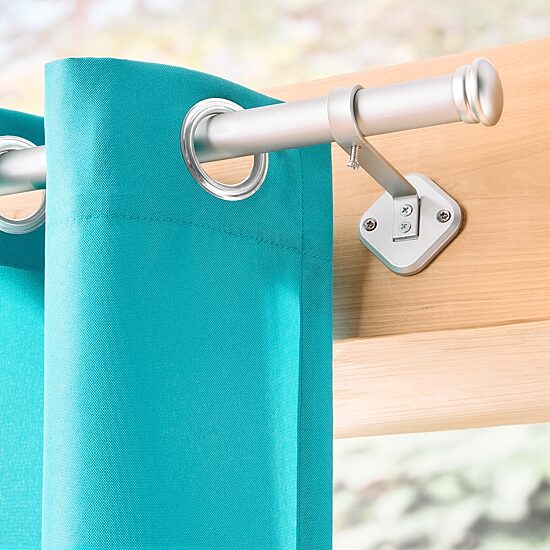 Nicole Miller Patio Country 1 IN Adjustable Curtain Rod