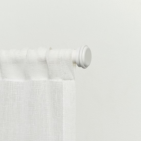 Exclusive Home Curtains Topper 1 IN Adjustable Curtain Rod