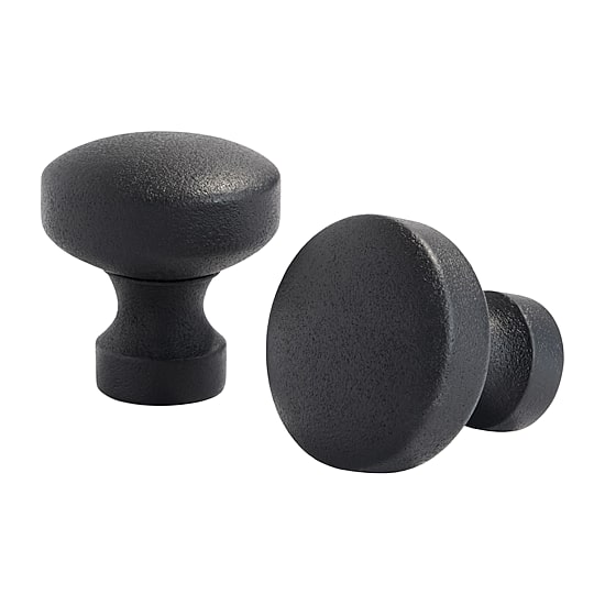 Town And Country Modern Rounded Cap 1 IN Adjustable Curtain Rod
