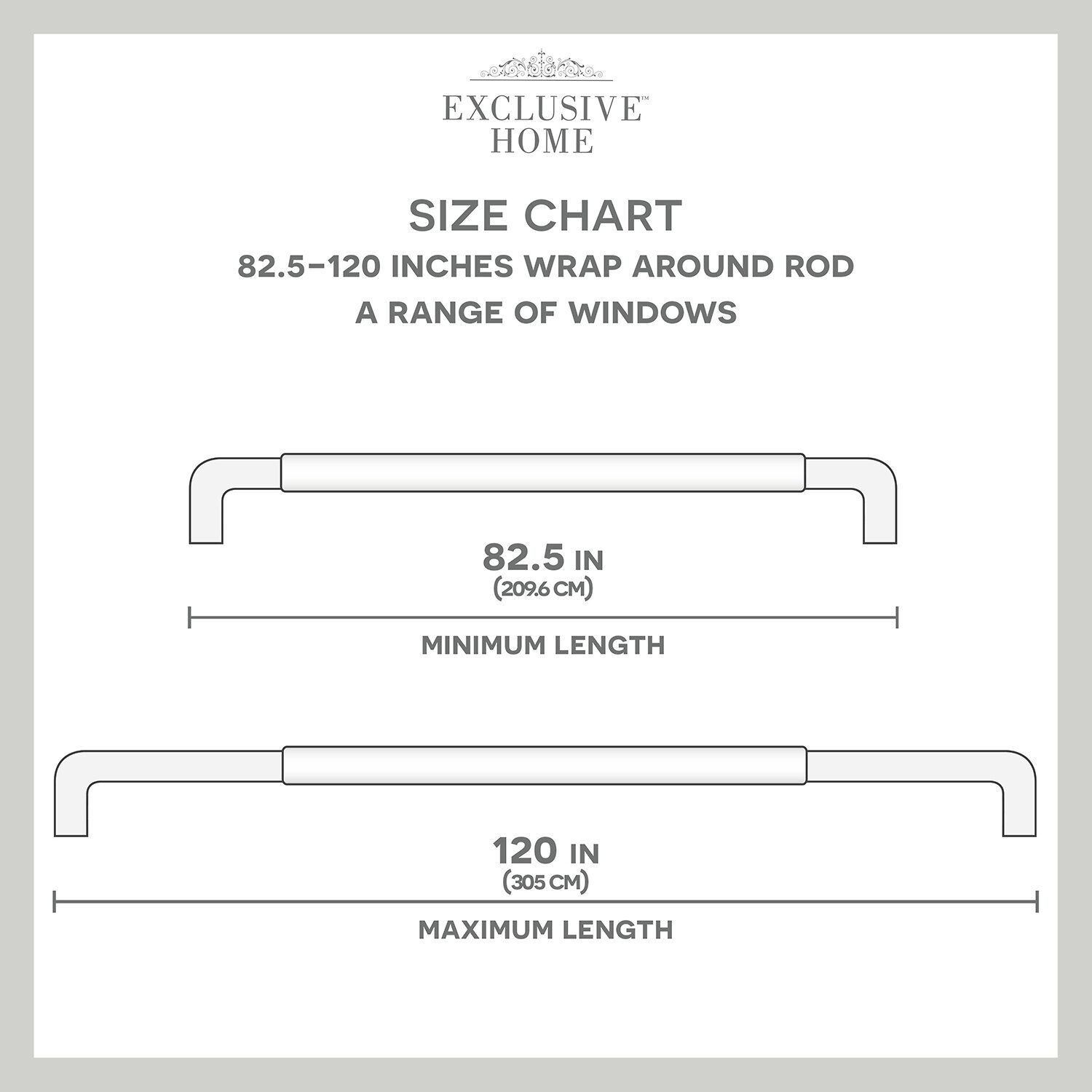 Exclusive Home Curtains Holden Wa 1 Adjustable Curtain Rod