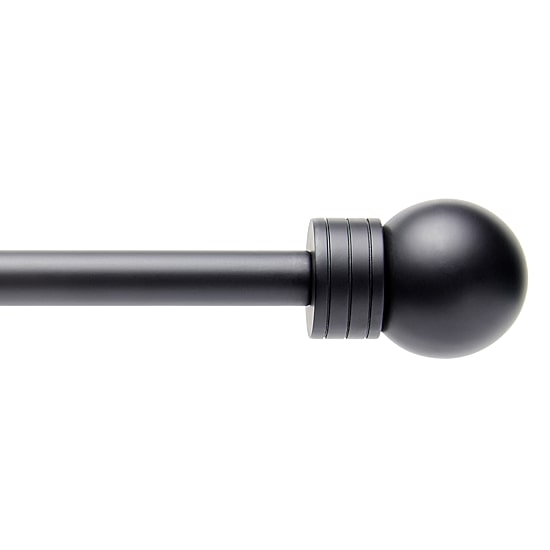 Town And Country Modern Sphere 1 IN Adjustable Curtain Rod