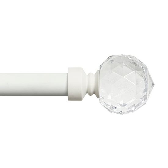 Exclusive Home Curtains Crystal Ball 1 IN Adjustable Curtain Rod