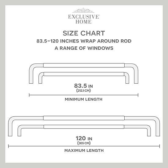 Exclusive Home Curtains Fetter Wa Double Double Curtain Rod