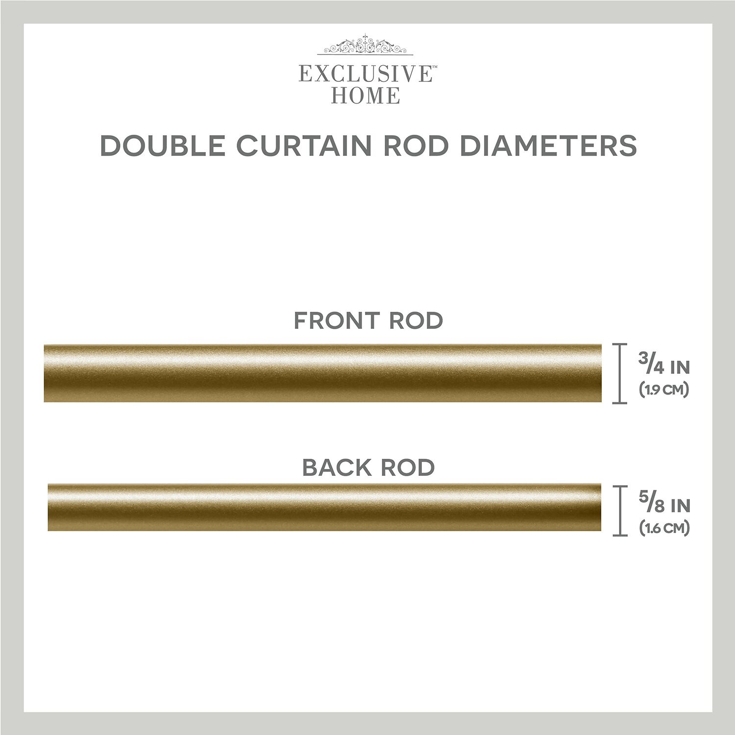 Exclusive Home Curtains Fetter Wa Double Curtain Rod