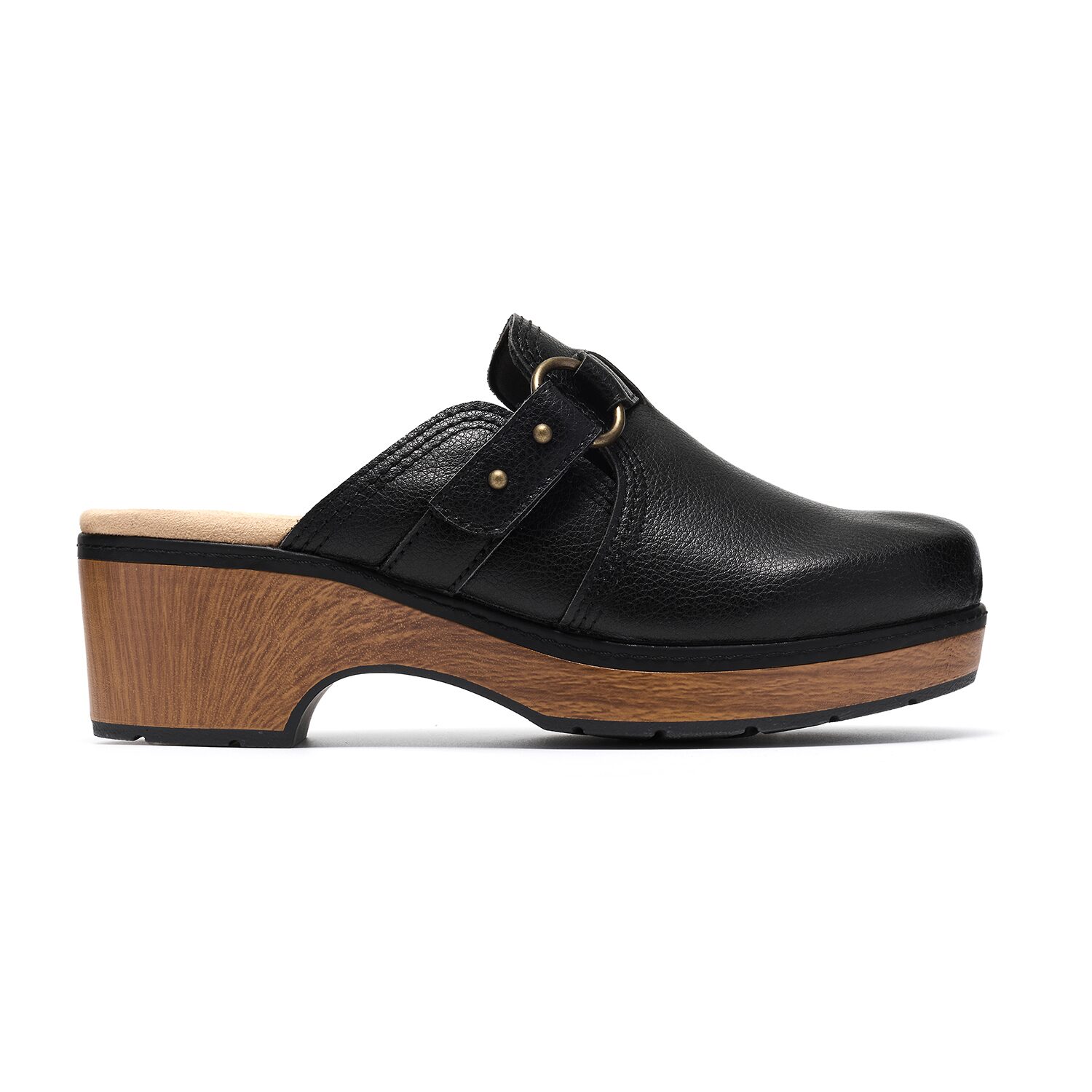 Clarks Paizlee Ali Womens Round Closed Toe Wedge Heel Pumps