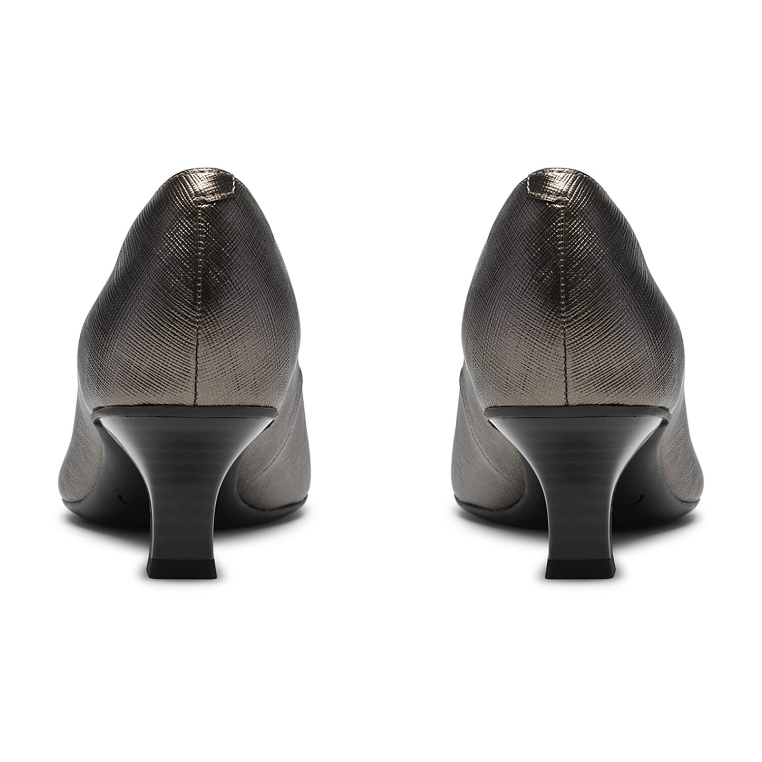 Clarks Kepley Womens Pointed Closed Toe Stacked Heel Pumps