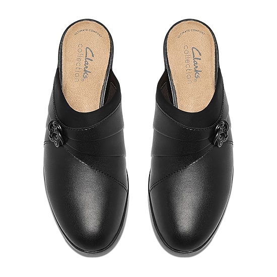 Clarks Emily2 Eliza Womens Almond Closed Toe Mules