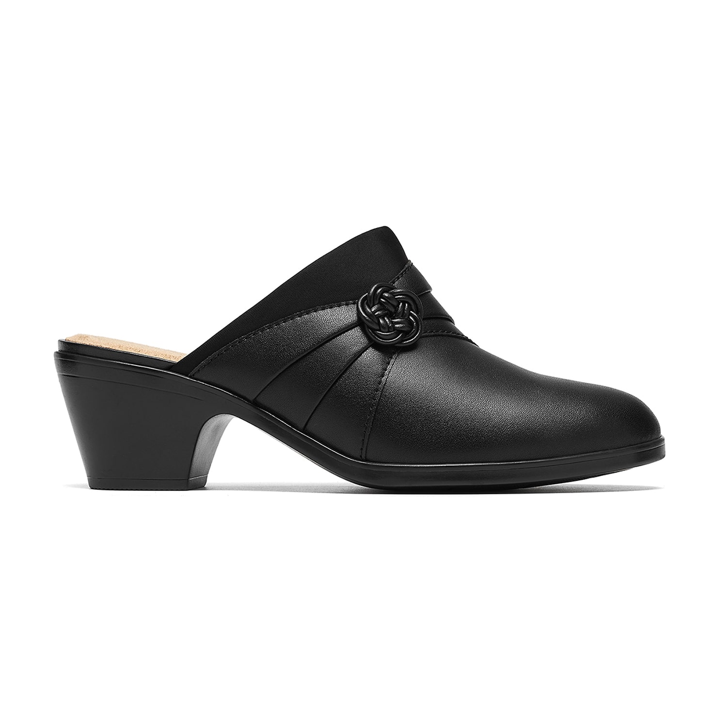 Clarks Emily2 Eliza Womens Almond Closed Toe Mules