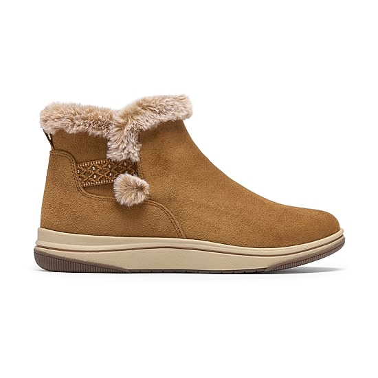 Clarks Womens Breeze Pearl Flat Heel Winter Boots