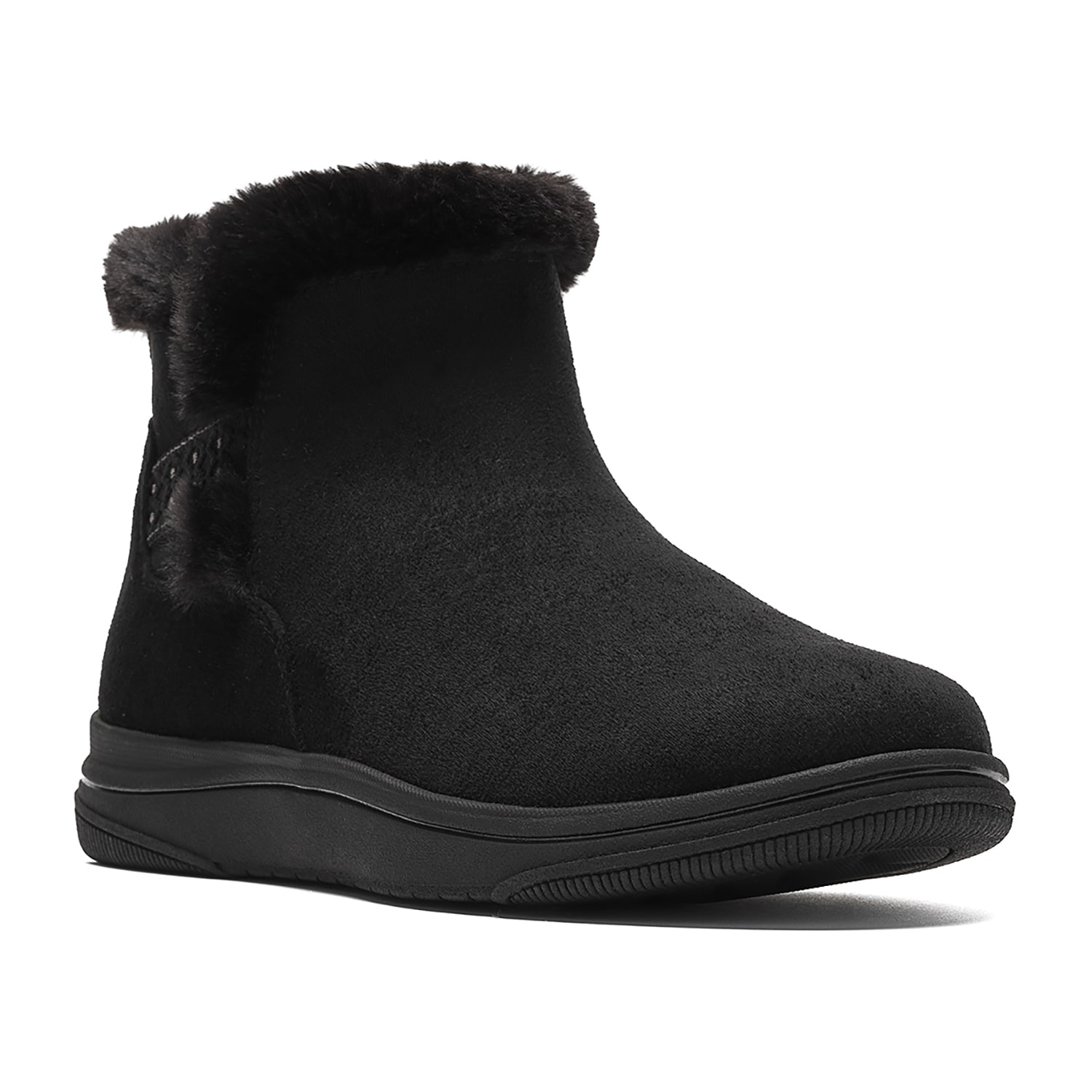 Clarks Womens Breeze Pearl Flat Heel Winter Boots