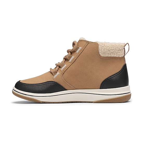 Clarks Womens Breeze Moss Flat Heel Lace Up Boots