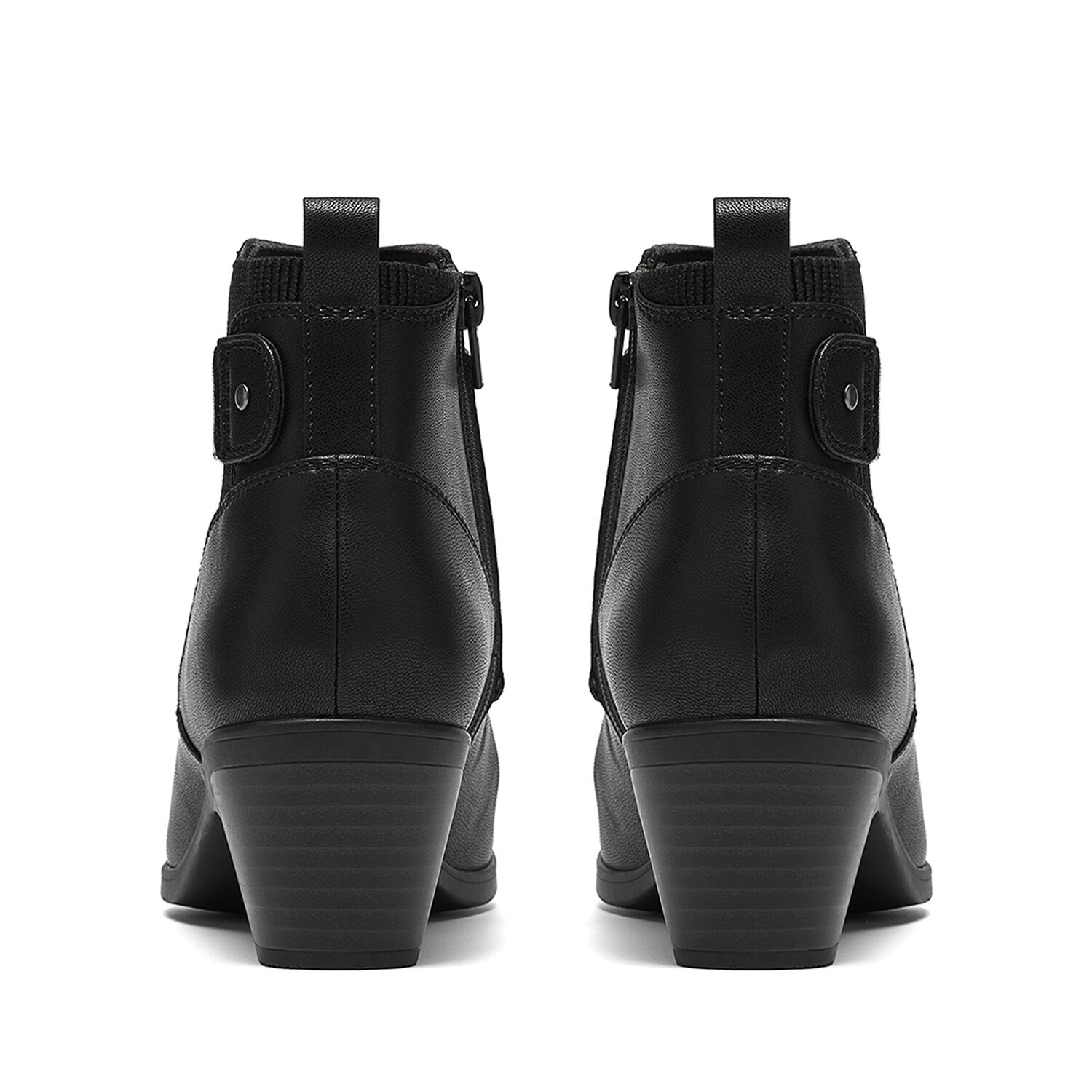 Clarks Womens Emily 2 Step Block Heel Dress Boots
