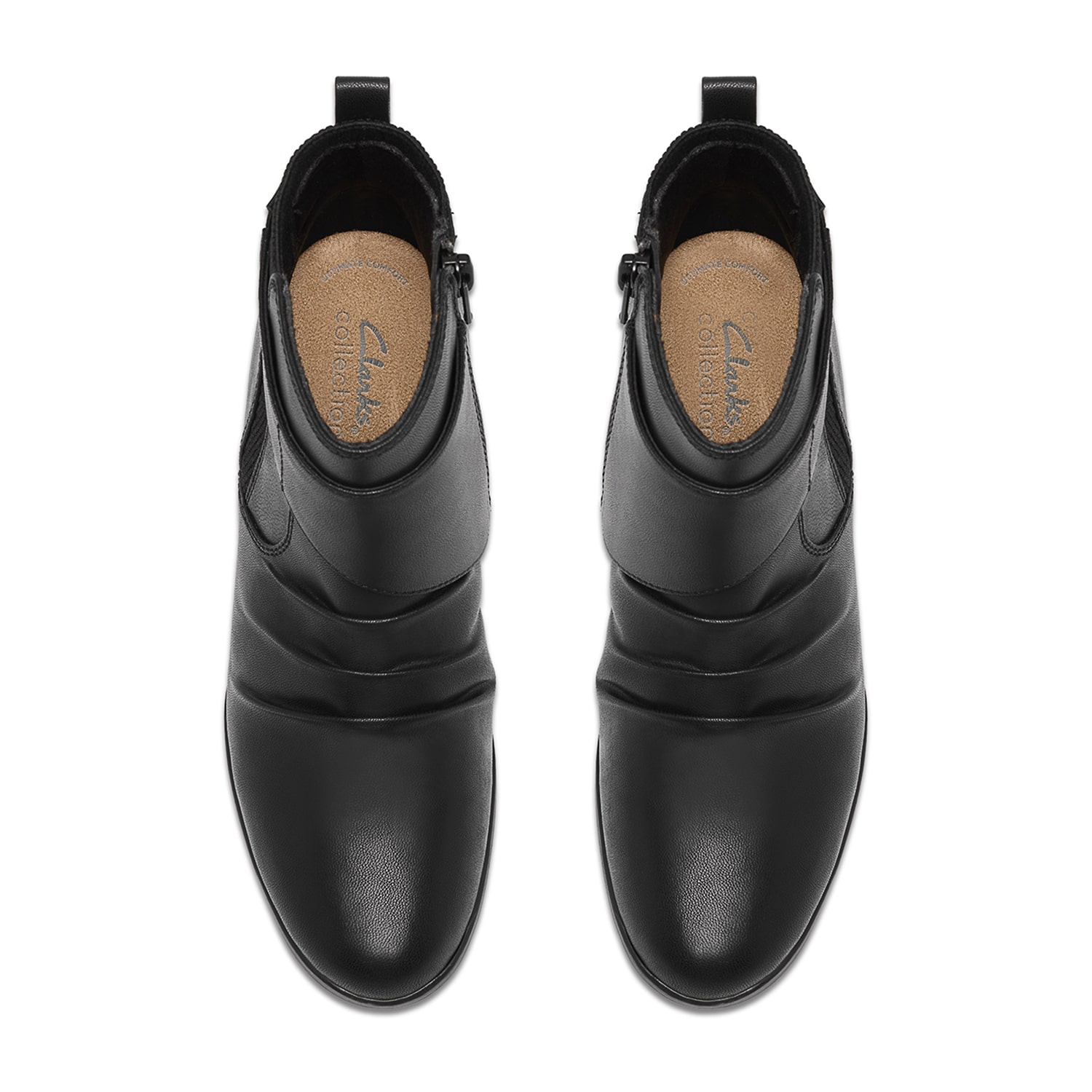 Clarks Womens Emily 2 Step Block Heel Dress Boots