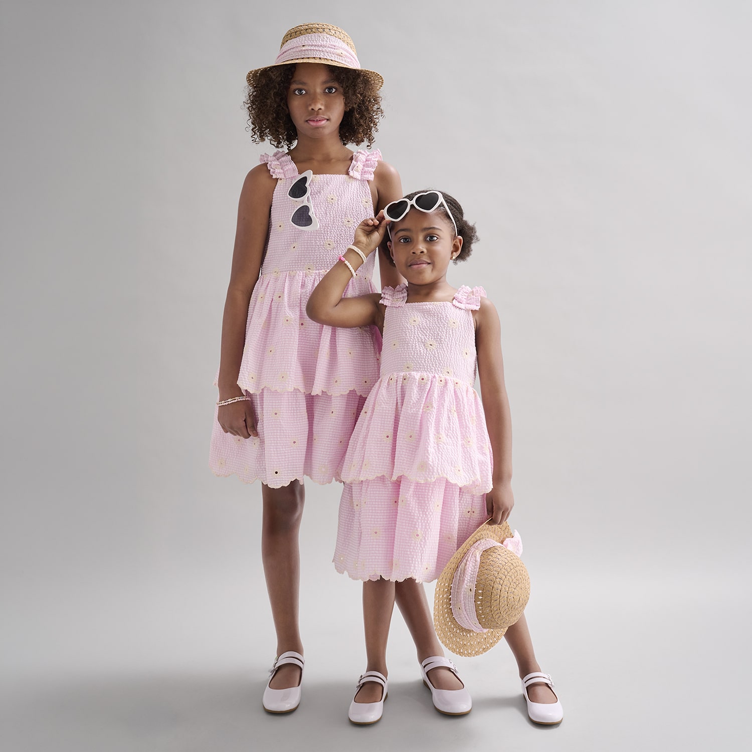 Blueberi Boulevard Toddler Girls Sleeveless A-Line Dress