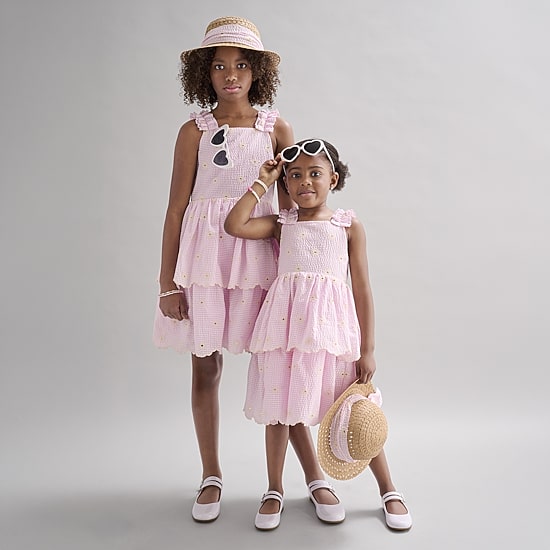 Blueberi Boulevard Little & Big Kid Girls Sleeveless A-Line Dress