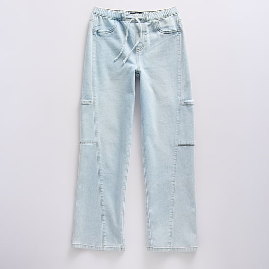 Vanilla Star Big Kid Girls Cozy Wide Leg Jean