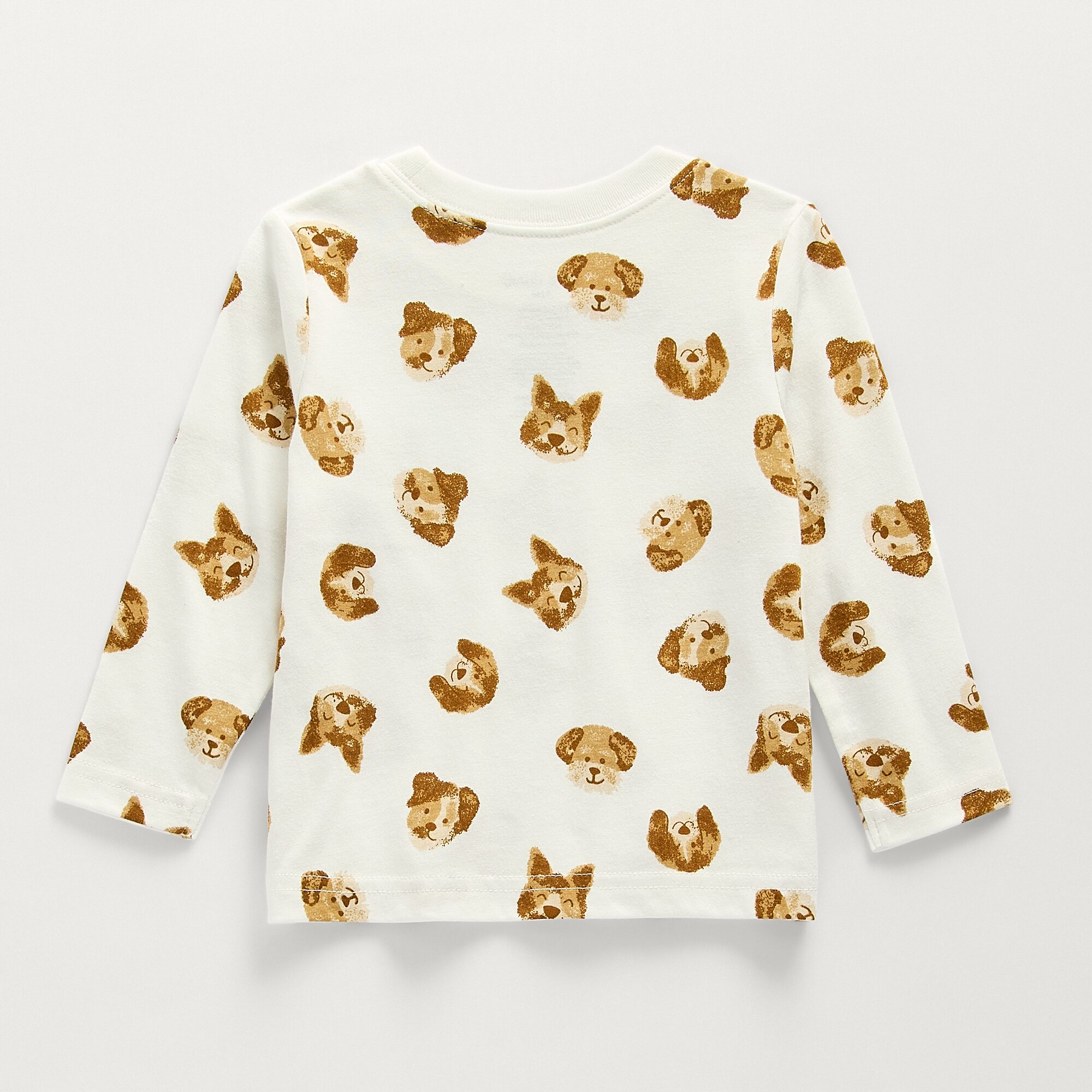 Okie Dokie Baby Boys Crew Neck Long Sleeve T-Shirt
