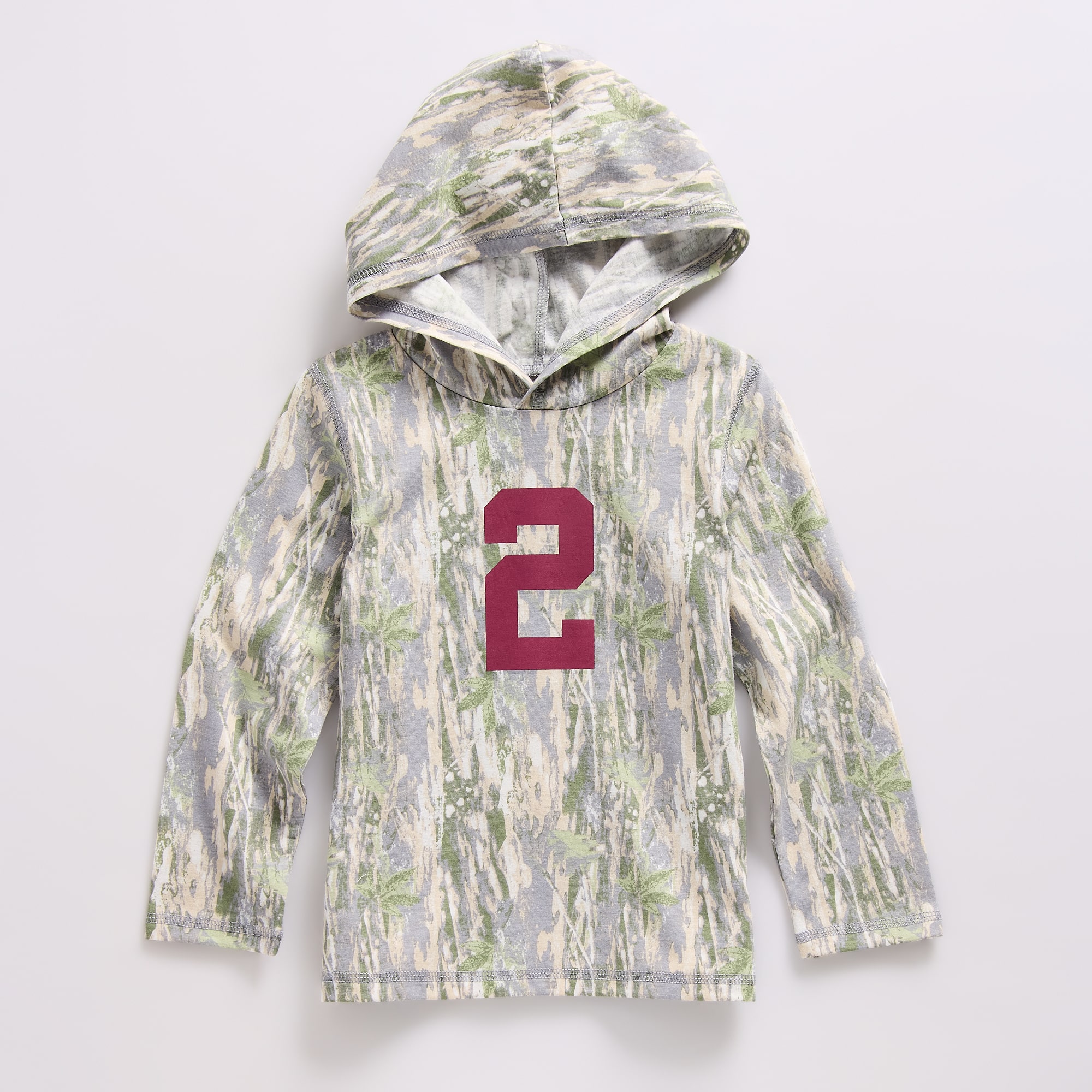 Okie Dokie Active Toddler & Little Boys Long Sleeve Hoodie