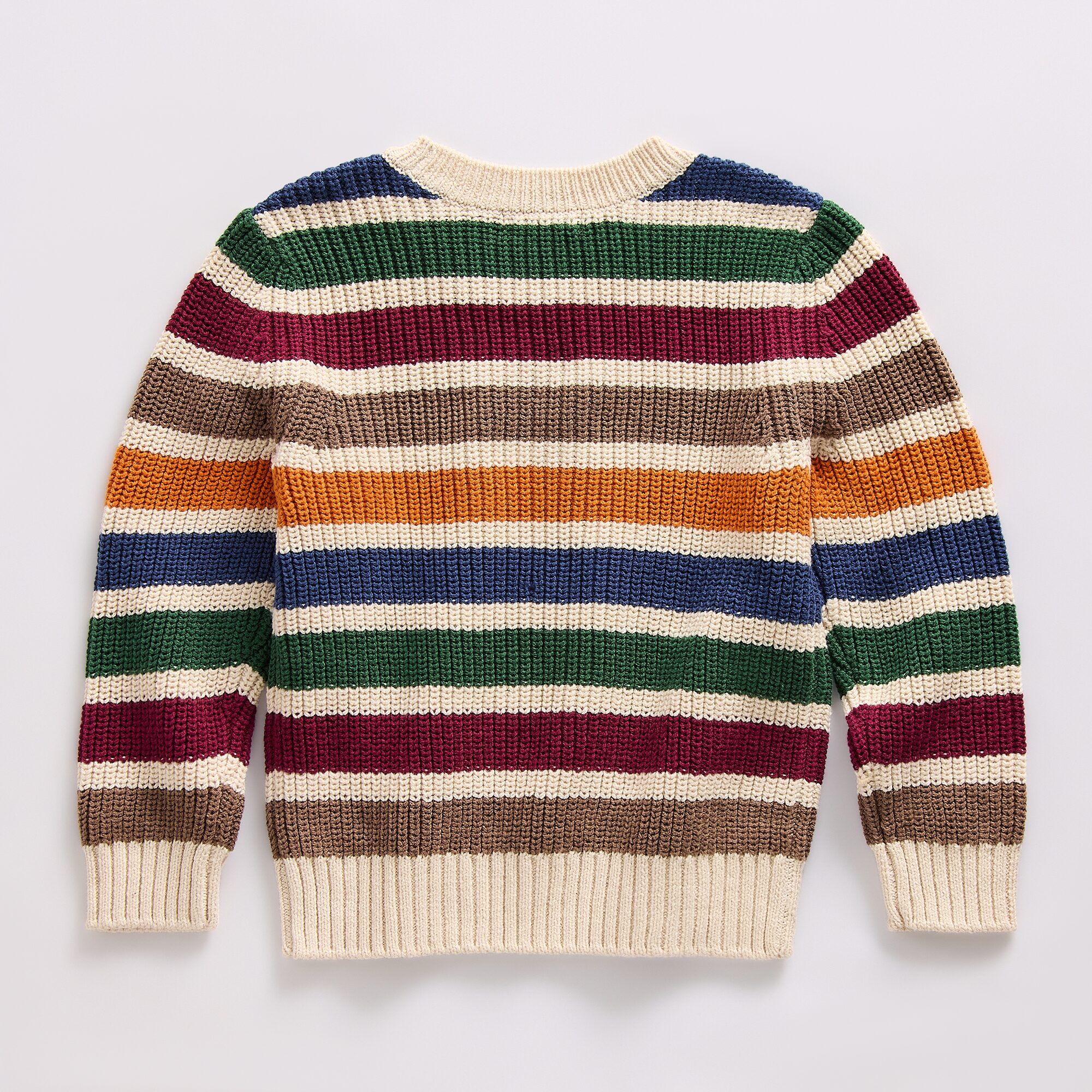 Okie Dokie Toddler & Little Boys Round Neck Long Sleeve Pullover Sweater