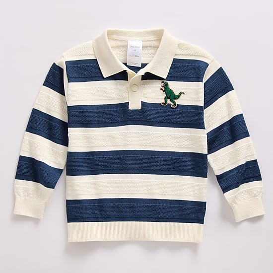 Okie Dokie Toddler & Little Boys Long Sleeve Pullover Sweater