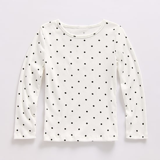 Okie Dokie Toddler & Little Girls Crew Neck Long Sleeve T-Shirt