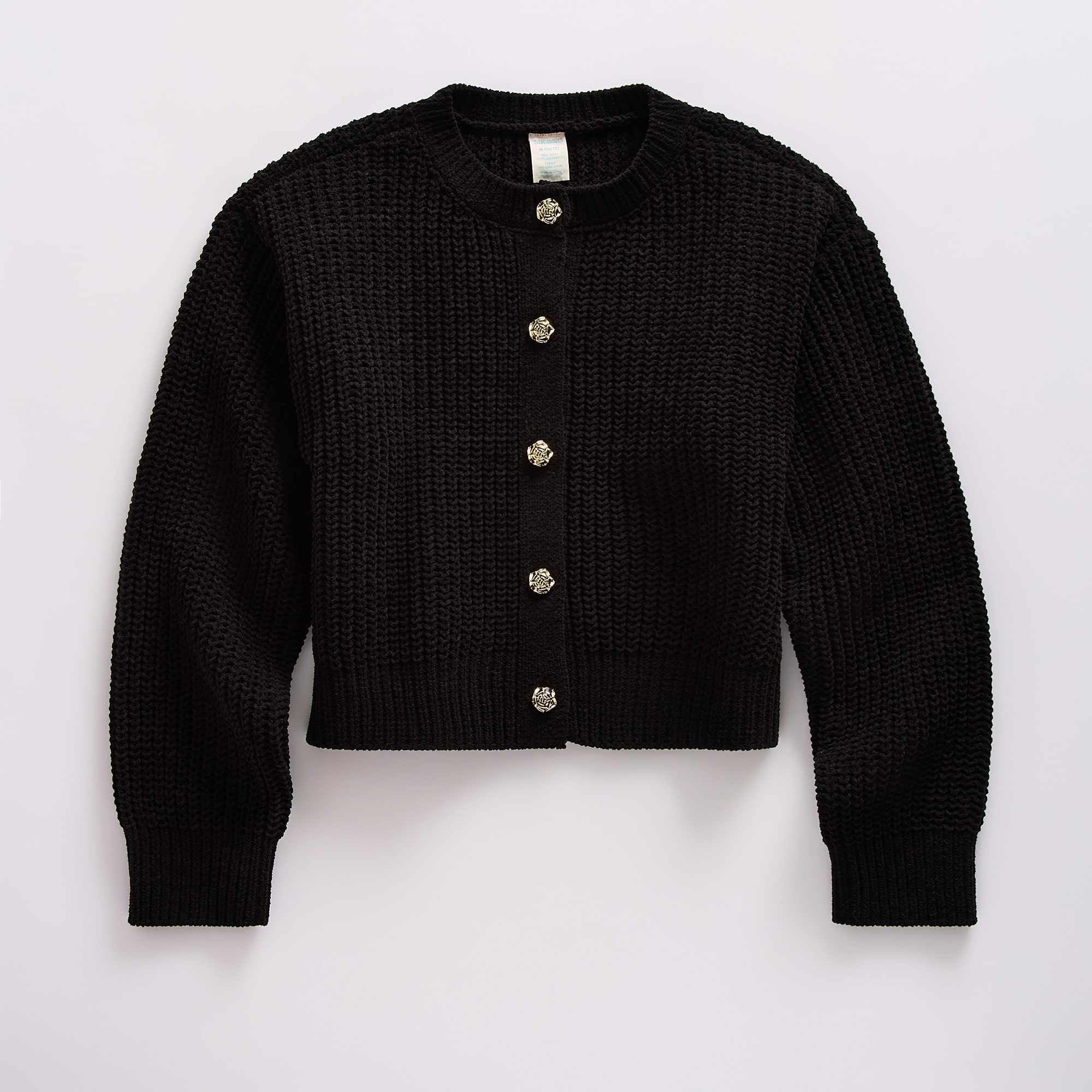 Thereabouts Little & Big Kid Girls Long Sleeve Button Cardigan