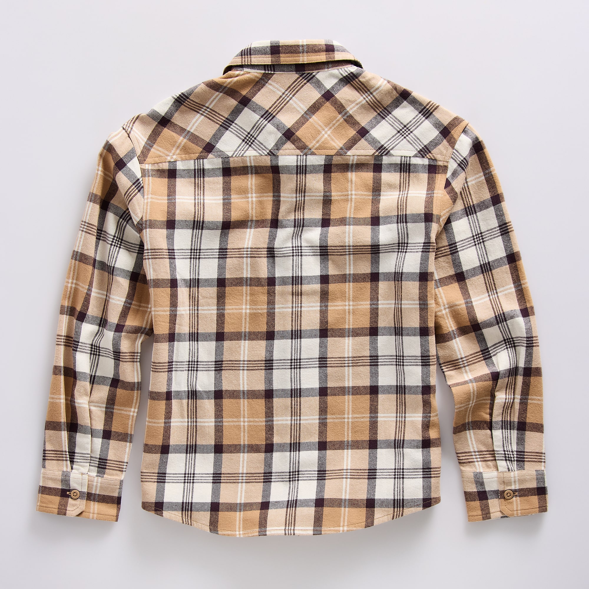 Thereabouts Little & Big Kid Boys Long Sleeve Regular Fit Flannel Shirt