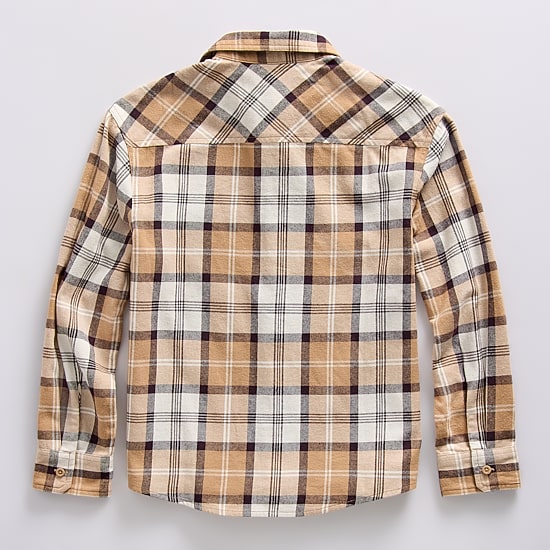 Thereabouts Little & Big Kid Boys Easy-on + Easy-off Long Sleeve Adaptive Regular Fit Flannel Shirt