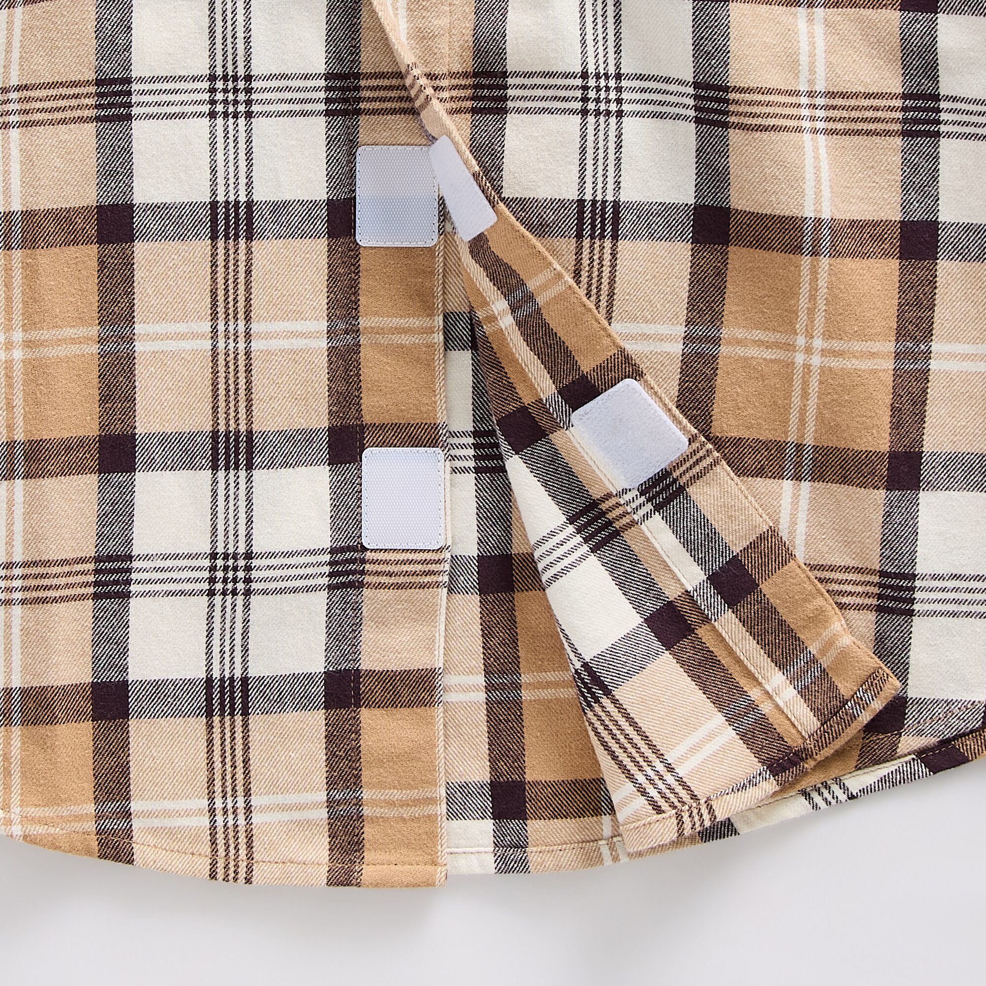 Thereabouts Little & Big Kid Boys Easy-on + Easy-off Long Sleeve Adaptive Regular Fit Flannel Shirt