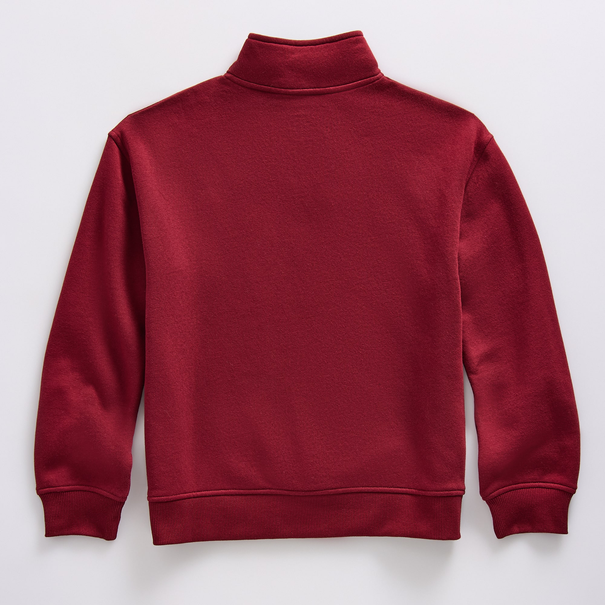 Thereabouts Little & Big Kid Boys Mock Neck Long Sleeve Fleece Casual Quarter-Zip Pullover