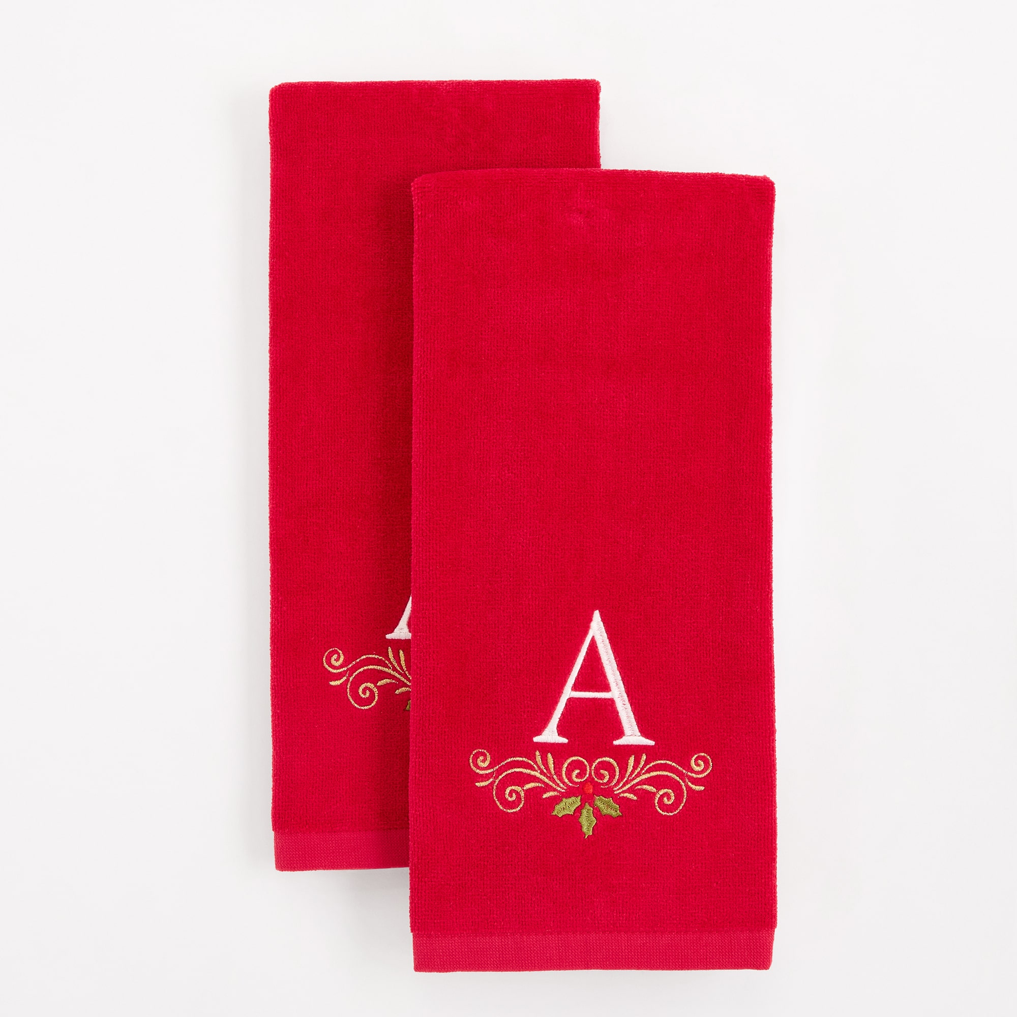 Avanti Monogram 2 Pack Hand Towel
