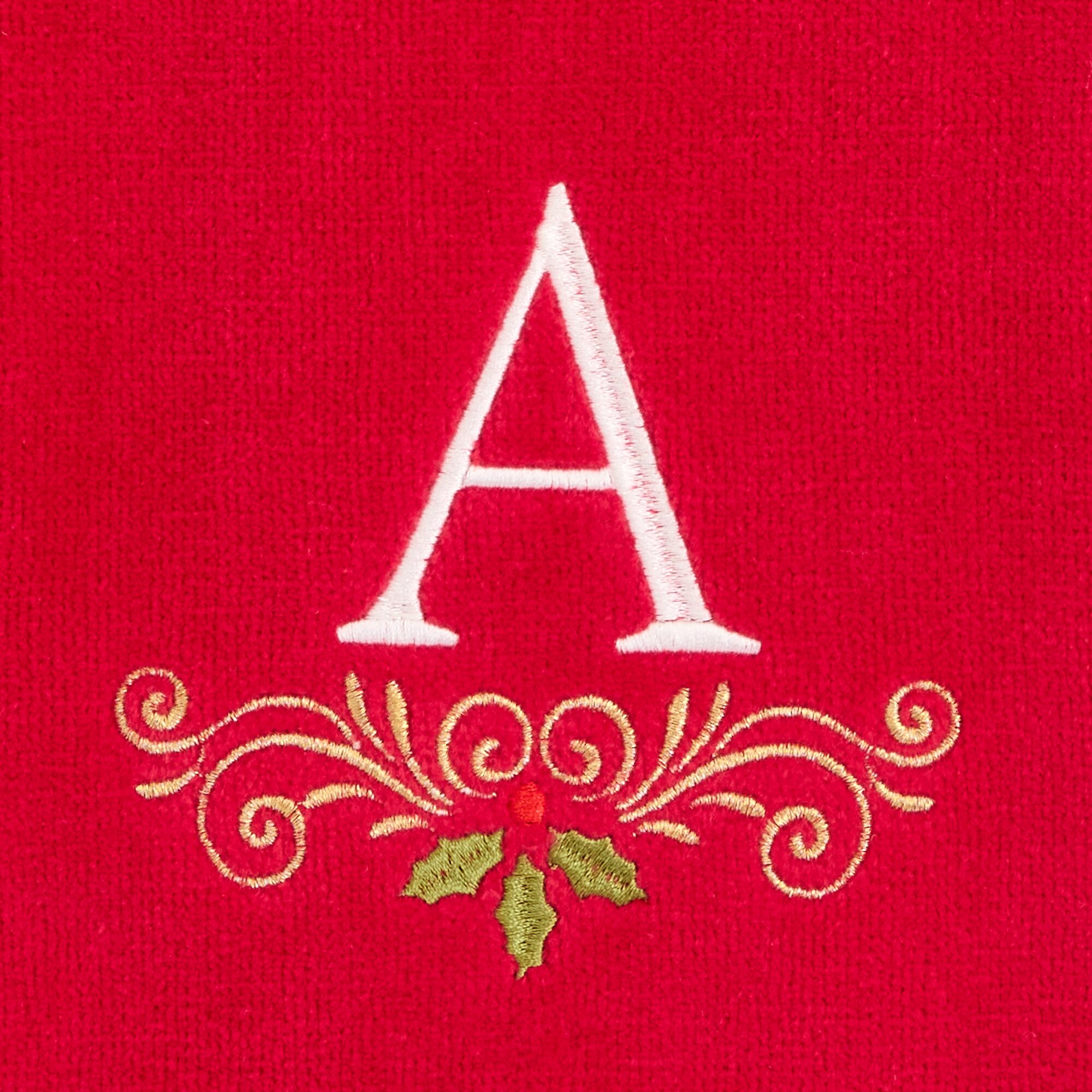 Avanti Monogram 2 Pack Hand Towel