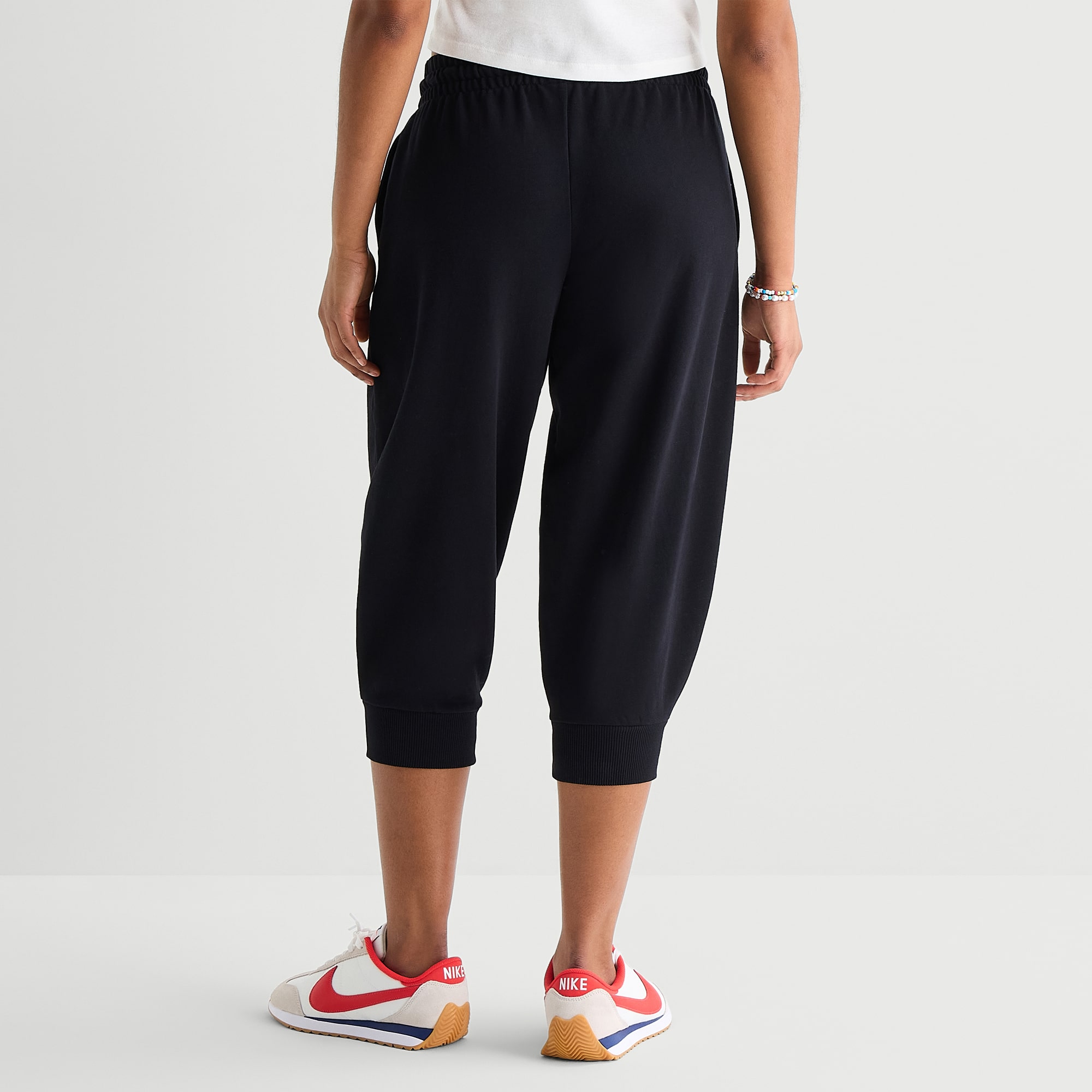 Arizona Womens Juniors Cuffed Capri Pant