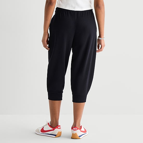 Arizona Womens Juniors Cuffed Capri Pant