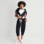 Arizona Womens Juniors Cuffed Capri Pant