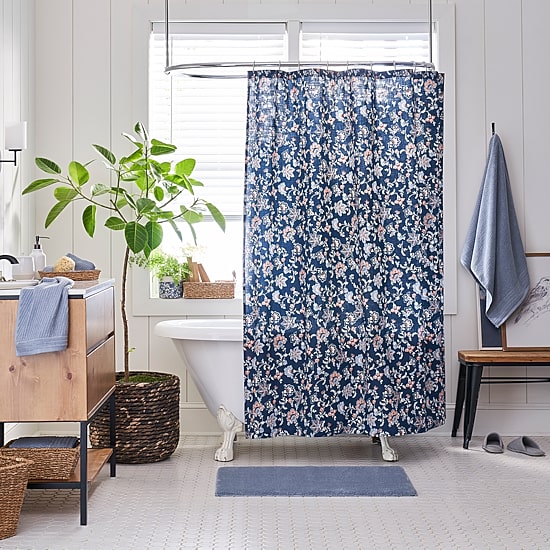 Linden Street Jacobean Bloom Shower Curtain