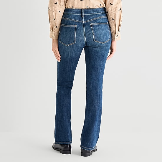St. John's Bay Womens Mid Rise Bootcut Jean