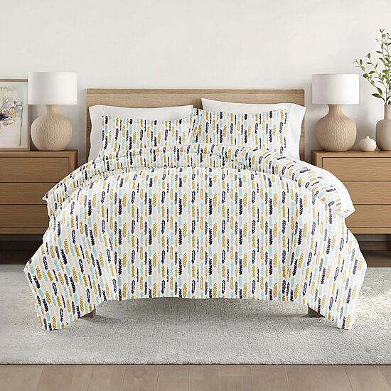 Casual Comfort Premium Ultra Soft Feathers Duvet Cover Set