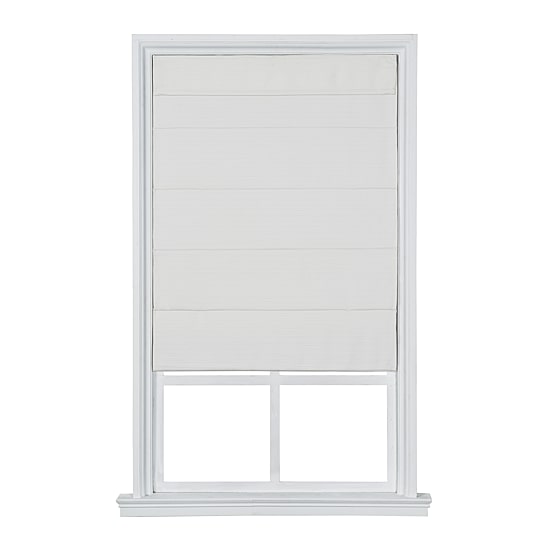 Quinn Cordless Light-Filtering Roman Shade