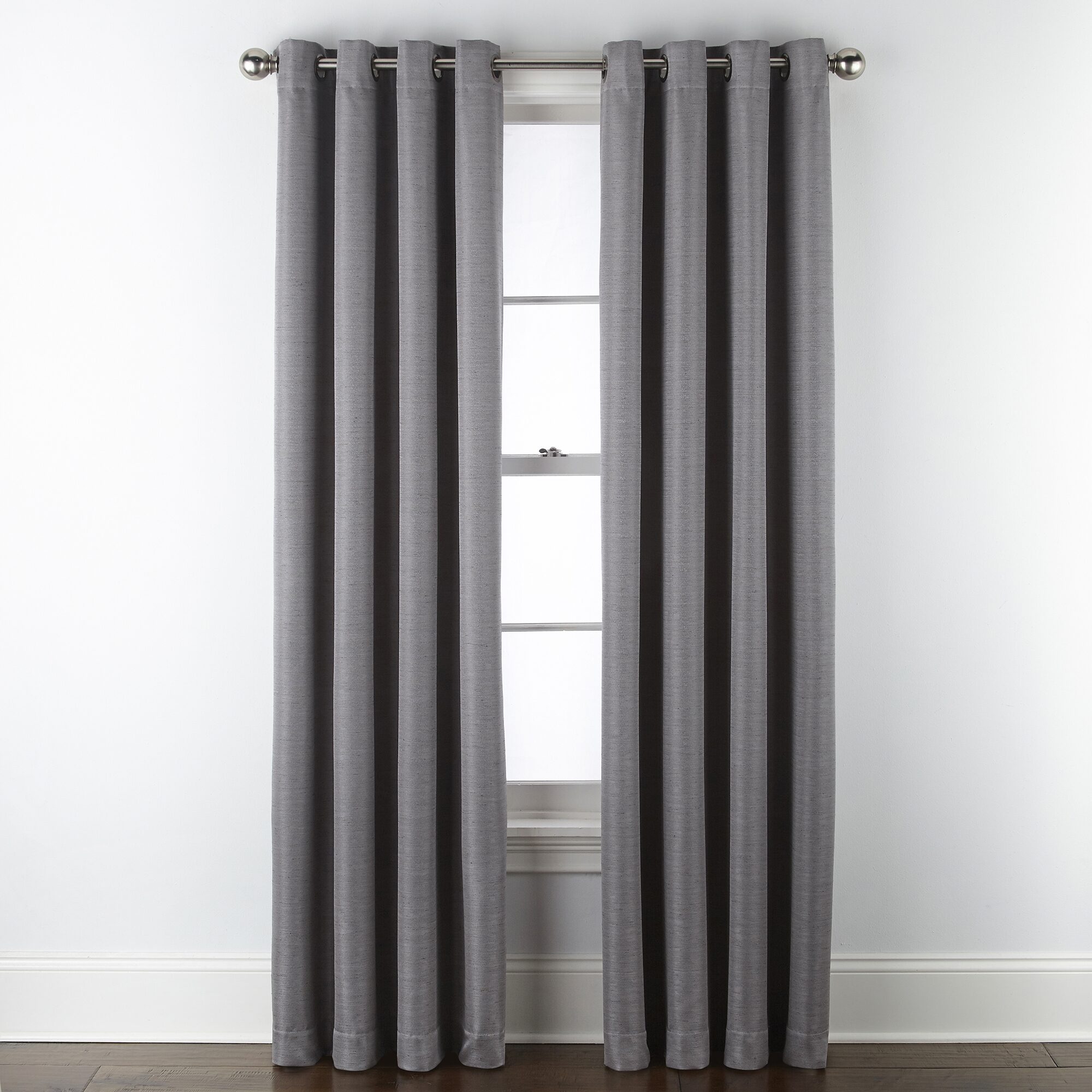 Max Blackout Prescott Grommet Top 100% Single Curtain Panel