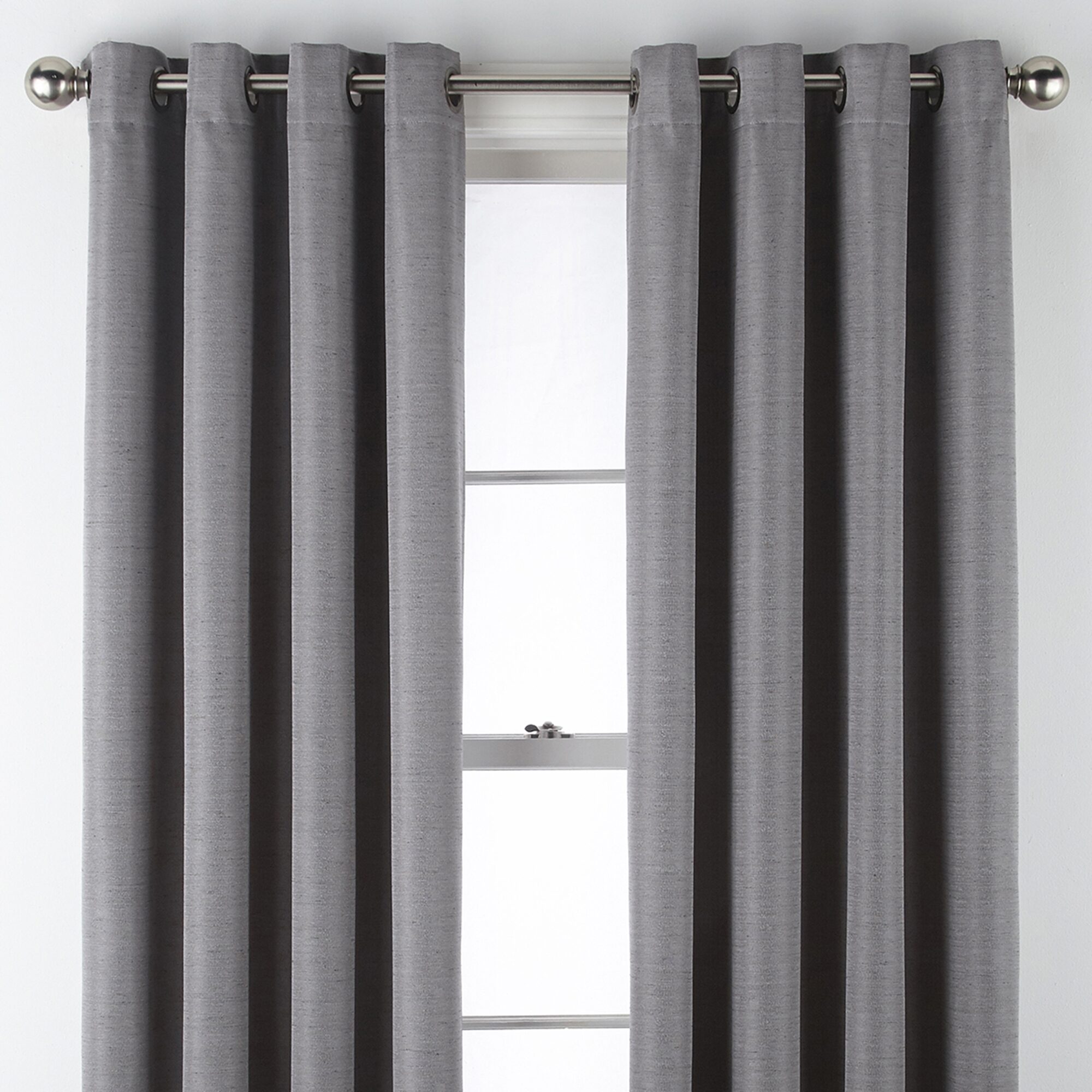 Max Blackout Prescott Grommet Top 100% Single Curtain Panel