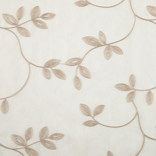 Regal Home Meadow Embroidered 2-pc. Rod Pocket Window Tier