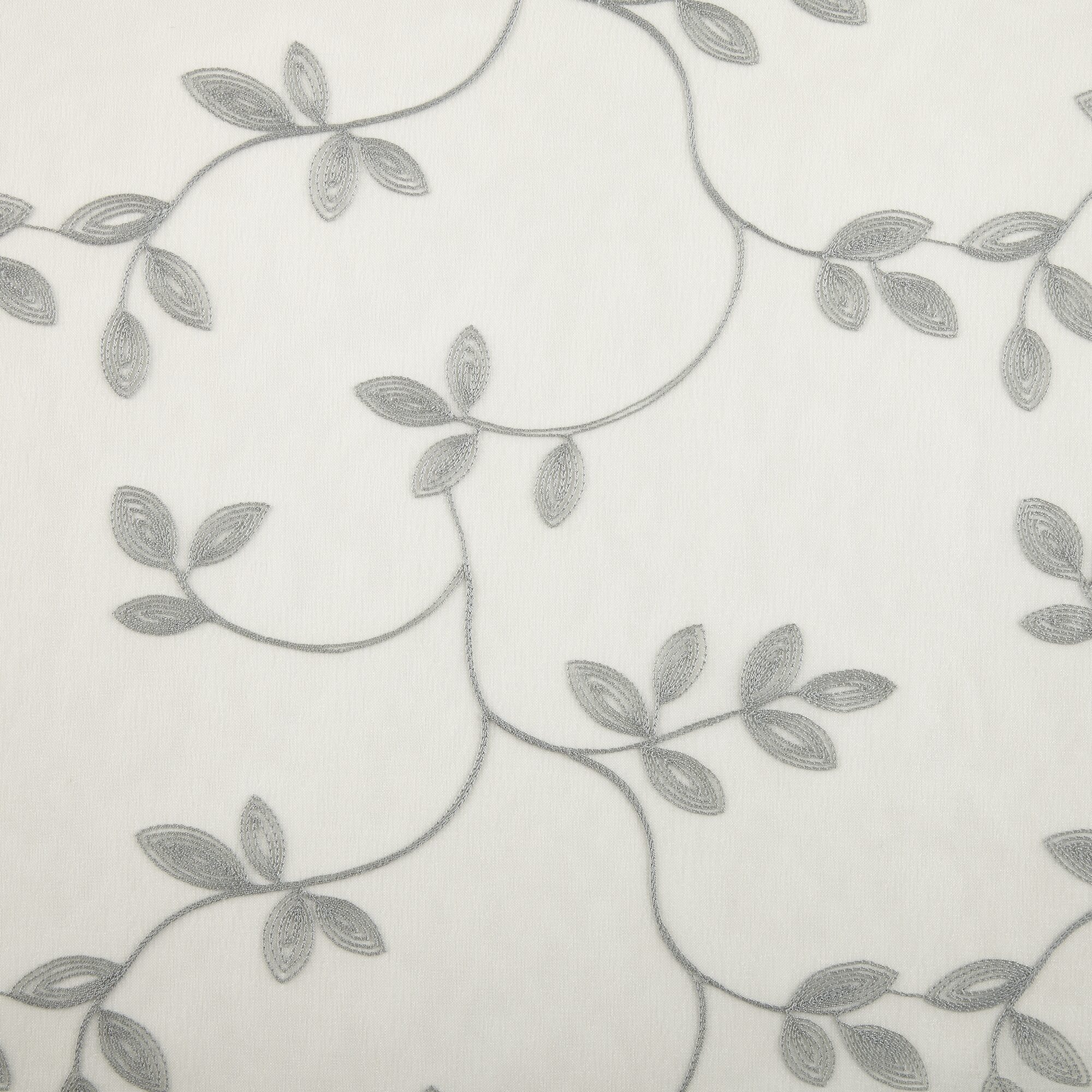 Regal Home Meadow Embroidered 2-pc. Rod Pocket Window Tier