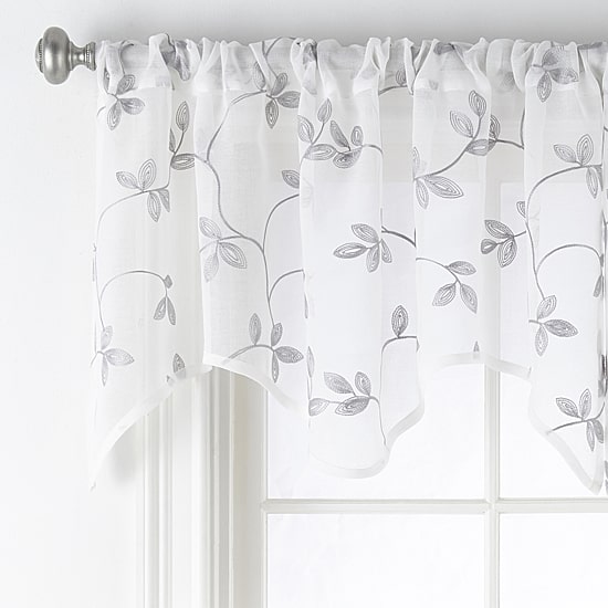 Regal Home Meadow Rod Pocket Tailored Valance