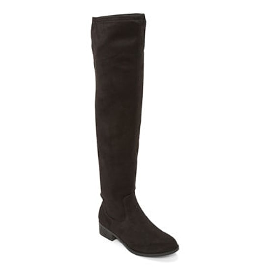 Worthington Womens Primrose Block Heel Over the Knee Boots