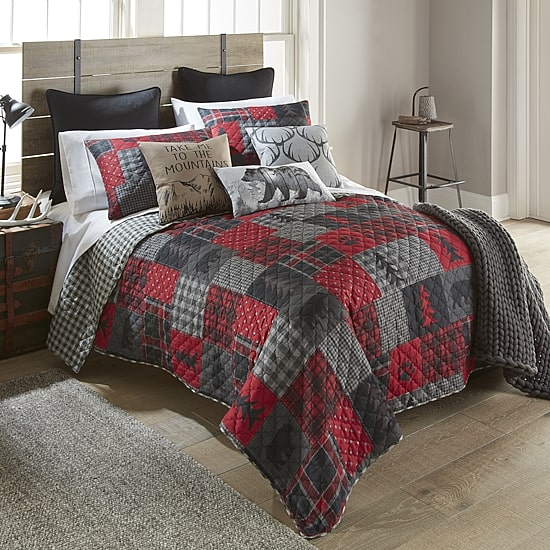 Your Lifestyle By Donna Sharp Red Forest Quilt Set